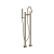 Heritage Salcombe Freestanding Bath Shower Mixer Tap - Brushed Brass | Thumbnail Image
