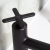 Heritage Salcombe Basin Taps Pair - Matt Black | Thumbnail Image