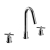Heritage Salcombe 3-Hole Basin Mixer Tap - Chrome | Thumbnail Image
