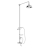 Heritage Trinity Exposed Mixer Shower with Fixed Riser Kit & Diverter to Handset - Chrome | Thumbnail Image