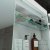 HiB Apex 50 Aluminium Bathroom Cabinet with Mirrored Sides 700mm H X 500mm W
