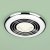HiB Turbo Inline Bathroom Fan With Built in Warm White LED 145mm Diameter