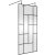 Hudson Reed Abstract Freestanding 1950mm Wet Room Glass Shower Screen