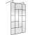 Hudson Reed Abstract Frame Wetroom Screen with Support Bars 1200mm Wide - 8mm Glass