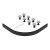 Delphi Aragon Slate Grey Shower Tray Riser Kit for 1000-1200mm Quadrant Models | Thumbnail Image