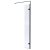 Hudson Reed Black Wet Room Swing Panel 1950mm High x 300mm Wide - 8mm Glass | Thumbnail Image