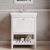 Hudson Reed Bexley Floor Standing Vanity Unit with 1TH Basin 600mm Wide - Pure White | Thumbnail Image