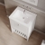 Hudson Reed Bexley Floor Standing Vanity Unit with 0TH Contemporary Basin 600mm Wide - Pure White | Thumbnail Image