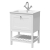 Hudson Reed Bexley Floor Standing Vanity Unit with 1TH Stone Basin 600mm Wide - Pure White | Thumbnail Image