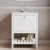 Hudson Reed Bexley Floor Standing Vanity Unit with 1TH Stone Textured Basin 600mm Wide - Pure White | Thumbnail Image