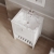Hudson Reed Bexley Floor Standing Vanity Unit with 1TH Stone Textured Basin 600mm Wide - Pure White | Thumbnail Image