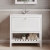 Hudson Reed Bexley Floor Standing Vanity Unit with 1TH Stone Basin 800mm Wide - Pure White | Thumbnail Image