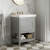 Hudson Reed Bexley 600mm Floor Standing Vanity Unit with Fireclay Basin