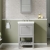 Hudson Reed Bexley Floor Standing Vanity Unit with 3TH Basin 500mm Wide - Cool Grey | Thumbnail Image