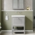 Hudson Reed Bexley Floor Standing Vanity Unit with 0TH Contemporary Basin 600mm Wide - Cool Grey | Thumbnail Image