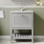 Hudson Reed Bexley 600mm Floor Standing Vanity Unit with Stone Basin
