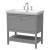 Hudson Reed Bexley Floor Standing Vanity Unit with 3TH Basin 800mm Wide - Cool Grey