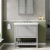 Hudson Reed Bexley Floor Standing Vanity Unit with 3TH Basin 800mm Wide - Cool Grey