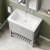 Hudson Reed Bexley Floor Standing Vanity Unit with 0TH Basin 800mm Wide - Cool Grey