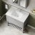 Hudson Reed Bexley Floor Standing Vanity Unit with 1TH Marble Top Basin 800mm Wide - Cool Grey