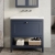 Hudson Reed Bexley Floor Standing Vanity Unit with 0TH Contemporary Basin 800mm Wide - Indigo Blue | Thumbnail Image