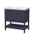 Hudson Reed Bexley Floor Standing Vanity Unit with 0TH Contemporary Basin 800mm Wide - Indigo Blue | Thumbnail Image