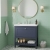 Hudson Reed Bexley 800mm Floor Standing Vanity Unit with Fireclay Basin