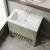 Hudson Reed Bexley Floor Standing Vanity Unit with 1TH Contemporary Basin 800mm Wide - Fern Green | Thumbnail Image