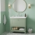 Hudson Reed Bexley 800mm Floor Standing Vanity Unit with Fireclay Basin