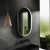 Hudson Reed Columba Black Framed Bathroom Mirror with Touch Sensor 800mm H x 500mm W