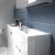 Hudson Reed Fusion Vanity Unit 500mm Wide - Gloss White