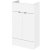Hudson Reed Fusion Compact Vanity Unit 500mm Wide - Gloss White