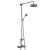 Hudson Reed Thermostatic Bar Shower Mixer with Shower Kit and Fixed Head - Brushed Pewter | Thumbnail Image