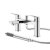 Hudson Reed Drift Bath Shower Mixer Tap Pillar Mounted - Chrome