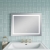 Hudson Reed Bathroom Mirror with Touch Sensor 600mm H x 800mm W