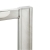 Hudson Reed 1900mm Shower Door Profile Extension Kit - Polished Chrome (Pack of 2)