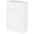 Hudson Reed Fusion WC Unit with Polymarble Worktop 600mm Wide - Gloss White