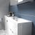 Hudson Reed Fusion Vanity Unit 800mm Wide - Gloss White