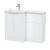 Hudson Reed Fluted 1100mm Combination Vanity Basin and Toilet Unit | Thumbnail Image
