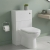 Hudson Reed Fluted 500mm Back-to-Wall WC Unit