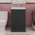Hudson Reed Fluted Floor Standing 2-Door Vanity Unit with Basin 2 500mm Wide - Satin Anthracite