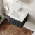 Hudson Reed Fluted Wall Hung 1-Drawer Vanity Unit with Basin 2 500mm Wide - Satin Anthracite | Thumbnail Image