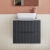 Hudson Reed Fluted 600mm 2-Drawer Wall Hung Vanity Unit with Countertop | Thumbnail Image