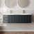 Hudson Reed Fluted Twin 1200mm 2-Drawer Wall Hung Vanity Unit | Thumbnail Image