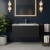 Hudson Reed Fluted Wall Hung 1-Drawer Vanity Unit with Basin 2 800mm Wide - Satin Anthracite