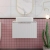 Hudson Reed Fluted Wall Hung 1-Drawer Vanity Unit with Carrera Marble Worktop 600mm Wide - Satin White | Thumbnail Image