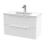 Hudson Reed Fluted Wall Hung 2-Drawer Vanity Unit with Basin 2 800mm Wide - Satin White