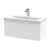 Hudson Reed Fluted 800mm 1-Drawer Wall Hung Vanity Unit