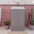 Hudson Reed Fluted Floor Standing 2-Door Vanity Unit with Basin 3 500mm Wide - Satin Grey