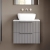 Hudson Reed Fluted 600mm 2-Drawer Wall Hung Vanity Unit with Countertop | Thumbnail Image